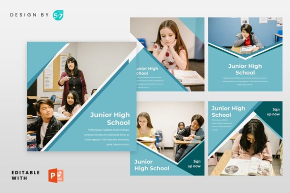 Instagram Feed - Junior High School: A Versatile Design Tool for Education and Beyond