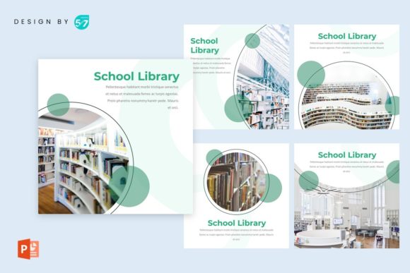 School Library Instagram Feed Template