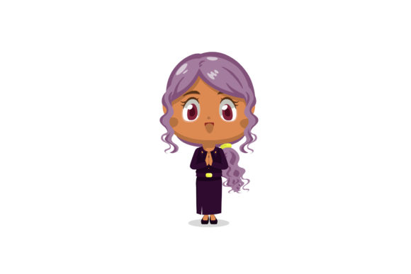 Teacher Cute Smile Education Design