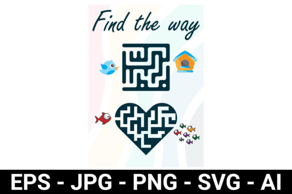 Unlocking Cognitive Growth with the Kids Activity Worksheet Find the Way