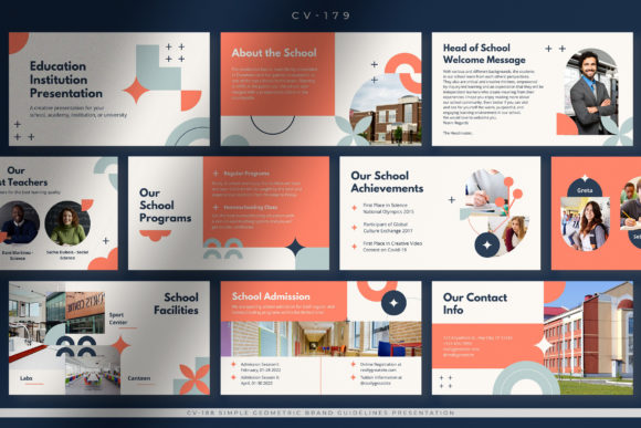 Unlocking Enrollment Growth with a Creative Education Presentation Canva Template